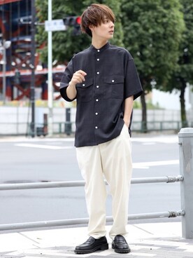 冨田 幸大さん（メンズ・171cm）の夏コーディネート