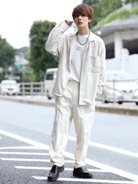 冨田 幸大さん（メンズ・171cm）の夏コーディネート