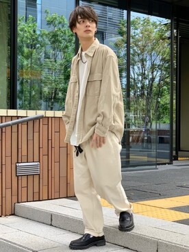 冨田 幸大さん（メンズ・171cm）の秋コーディネート