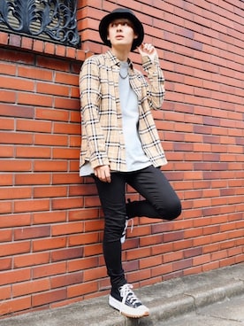 冨田 幸大さん（メンズ・171cm）の秋コーディネート