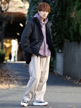 冨田 幸大さん(メンズ・171cm)の冬コーディネート