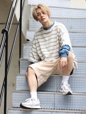 冨田 幸大さん（メンズ・171cm）の春コーディネート