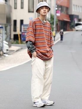 冨田 幸大さん(メンズ・171cm)の春コーディネート
