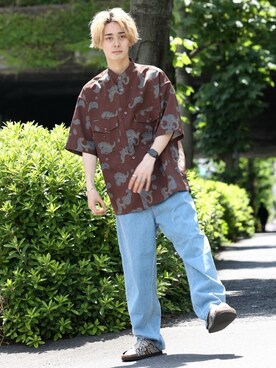 冨田 幸大さん(メンズ・171cm)の夏コーディネート