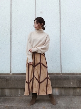 ETRE TOKYO（エトレトウキョウ）の「ラクーンタートルニット