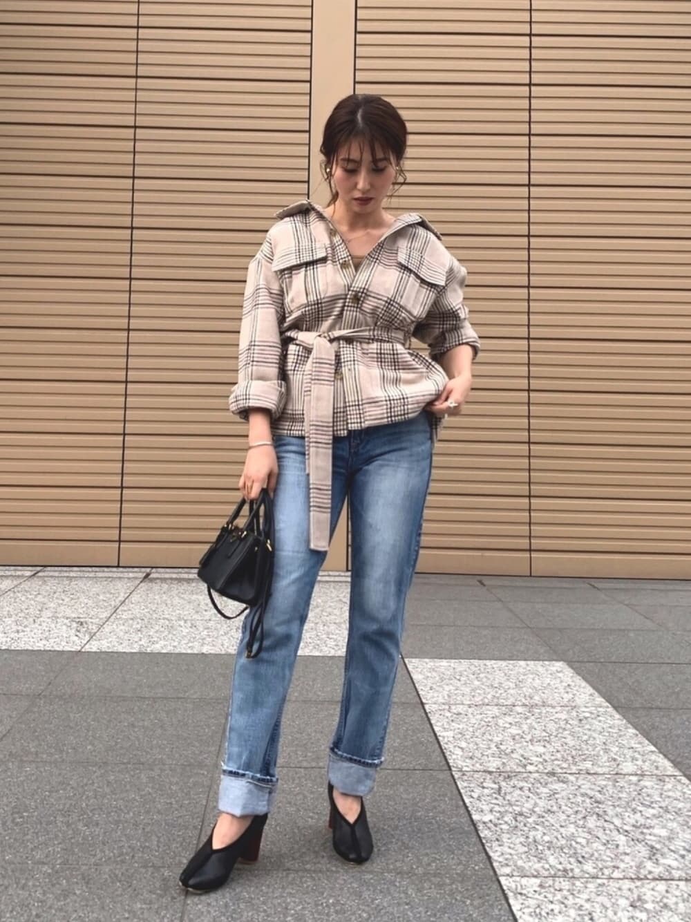 ETRE TOKYO（エトレトウキョウ）の「ウエストベルトカバーオール