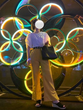 「WEGO（ウィゴー）のアイテム（ヘアバンド）」を使った、sayana88さん（レディース・160cm）の春コーディネート