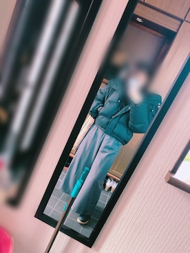 「フォロー、イイネ、お気に入り登録お願いします♡」｜「アイテム（トートバッグ）」を使った、りぃまるさん（レディース・150cm）の冬コーディネート