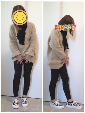 yukaさん（レディース・148cm）の秋コーディネート