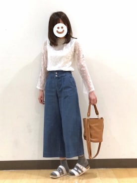 しまむー☺︎×みー☻さんのコーディネート