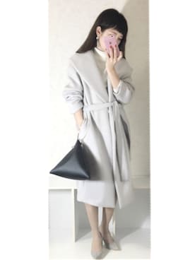 「三角」｜cocoさん（レディース・152cm）の冬コーディネート