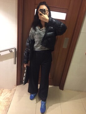 「Down Jacket 」｜Smileysisさん（レディース・165cm）の冬コーディネート
