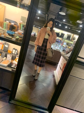 「working style」｜「アイテム（ジャケット/アウター）」を使った、Smileysisさん（レディース・165cm）の春コーディネート