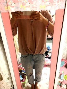 「ing（イング）のアイテム（トップス）」を使った、やまちゃんさん（レディース・166cm）の秋コーディネート