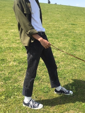 「草原」｜ブリさん（メンズ・176cm）の春コーディネート