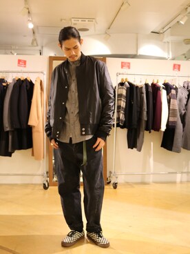 「PUBLIC SCHOOL（パブリックスクール）のアイテム（ジャケット/アウター）」を使った、downeyさん（メンズ・180cm）の冬コーディネート