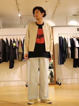 downeyさん(メンズ・180cm)の春コーディネート