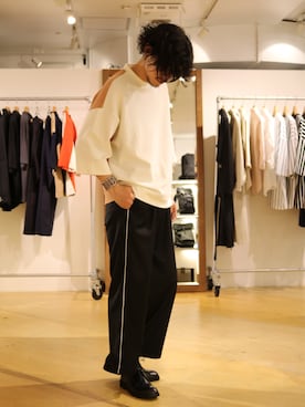 downeyさん（メンズ・180cm）の春コーディネート