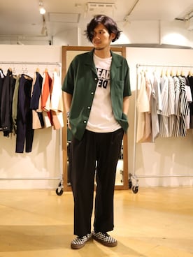 downeyさん（メンズ・180cm）の春コーディネート