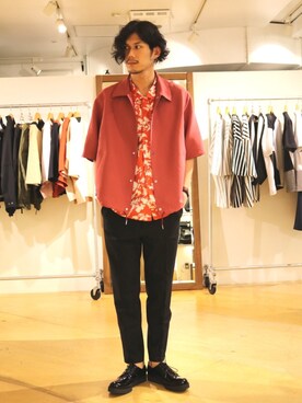 downeyさん(メンズ・180cm)の春コーディネート