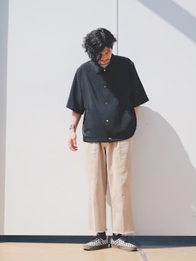 downeyさん（メンズ・180cm）の夏コーディネート