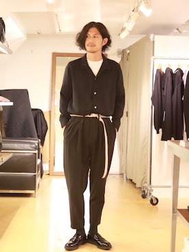 「RED KAP（レッドキャップ）のアイテム（トップス）」を使った、downeyさん（メンズ・180cm）の夏コーディネート