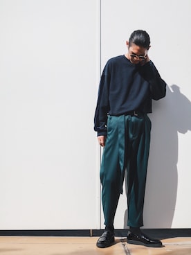 「Ayame（アヤメ）のアイテム」を使った、downeyさん（メンズ・180cm）の夏コーディネート