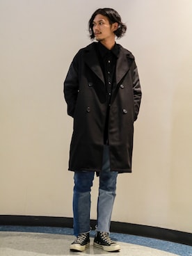 downeyさん（メンズ・180cm）の秋コーディネート