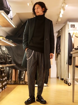 downeyさん(メンズ・180cm)の秋コーディネート