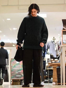 downeyさん(メンズ・180cm)の冬コーディネート
