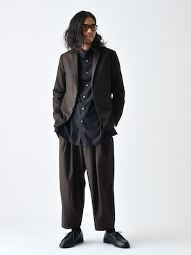 downeyさん（メンズ・180cm）の秋コーディネート