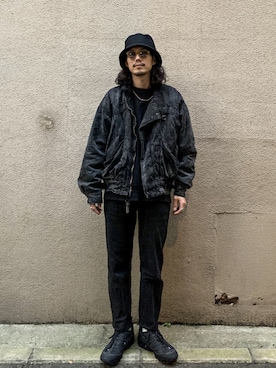 downeyさん(メンズ・180cm)の冬コーディネート