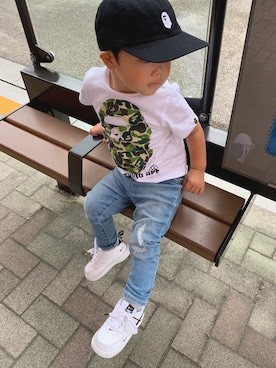 HRK ma3さん（キッズ・74cm）の夏コーディネート