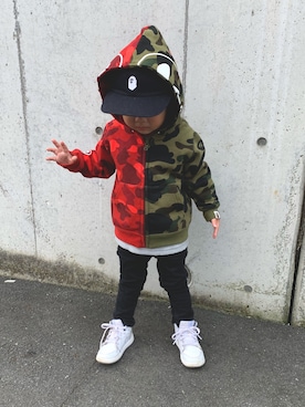 HRK ma3さん（キッズ・90cm）の秋コーディネート