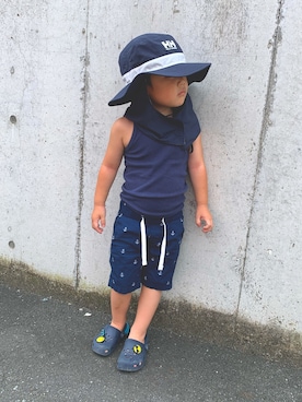 HRK ma3さん（キッズ・100cm）の夏コーディネート