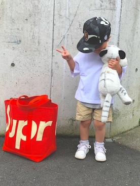 HRK ma3さん（キッズ・90cm）の夏コーディネート