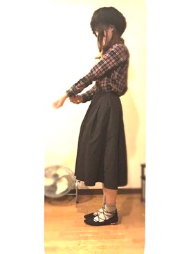 めだかさん（レディース・162cm）の冬コーディネート