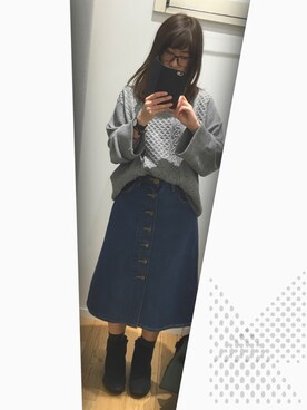 めだかさん（レディース・162cm）の冬コーディネート