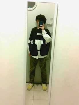 「Jungle Storm（ジャングルストーム）のアイテム（パンツ）」を使った、mellowquinceさん（メンズ・163cm）の秋コーディネート