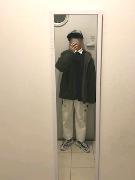 「家」｜mellowquinceさん（メンズ・163cm）の秋コーディネート