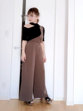「Miminy Piminy（ミミニー ピミニー）のアイテム（シューズ）」を使った、Ayanoさん（レディース・152cm）の春コーディネート