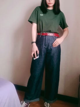 「基础款」｜「アイテム（アナログ腕時計）」を使った、SEIIIさん（レディース・161cm）の夏コーディネート