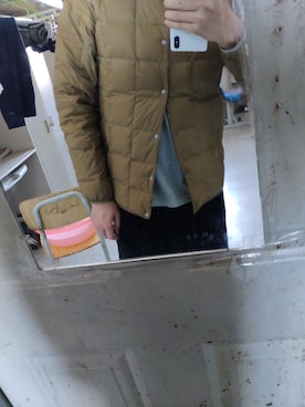 「アイテム（その他トップス、ゴールド系）」を使った、铭记我宇梁さん（メンズ・170cm）の秋コーディネート