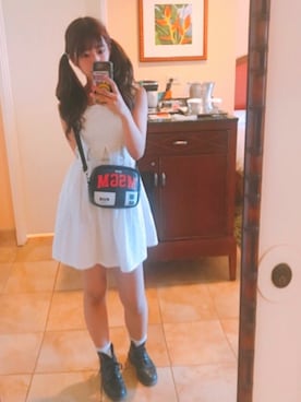 「hawaii」｜「アイテム（その他）」を使った、haruさん（レディース・154cm）の冬コーディネート