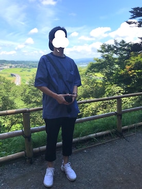 「BASECONTROL（ベースコントロール）のアイテム（帽子）」を使った、マドンさんさん（メンズ・175cm）の秋コーディネート