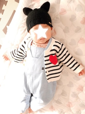 G☆AAiさん（キッズ・70cm）の冬コーディネート