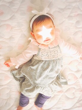 G☆AAiさん（キッズ・70cm）の冬コーディネート