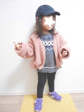 G☆AAiさん（キッズ・80cm）の冬コーディネート