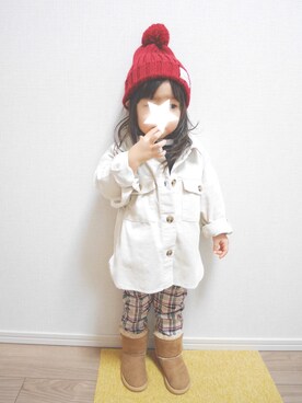 G☆AAiさん（キッズ・80cm）の冬コーディネート