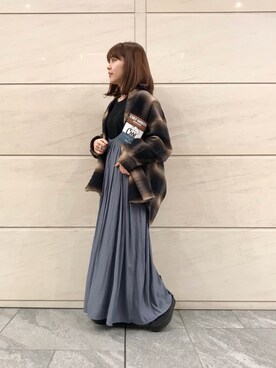 アコさん（レディース・148cm）の冬コーディネート